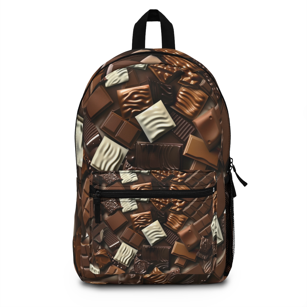 Indulge in Style with Our Mixed Chocolates Pattern Backpack!